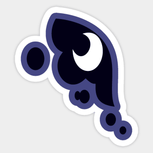 My little Pony - Princess Luna Cutie Mark V3 Sticker